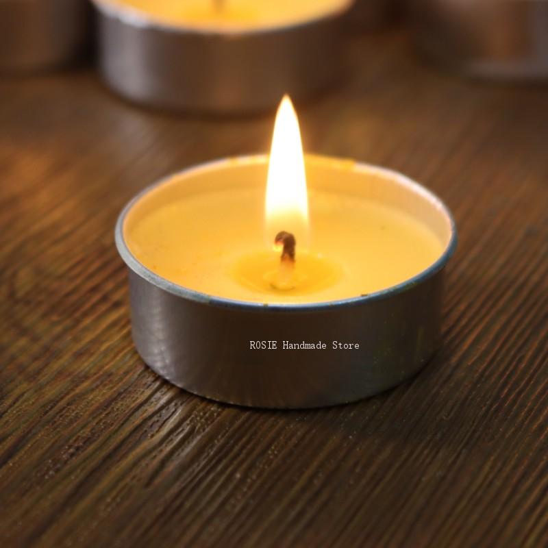 Candle Making Supplies For Beginners - Caja de aluminio Circular de cera