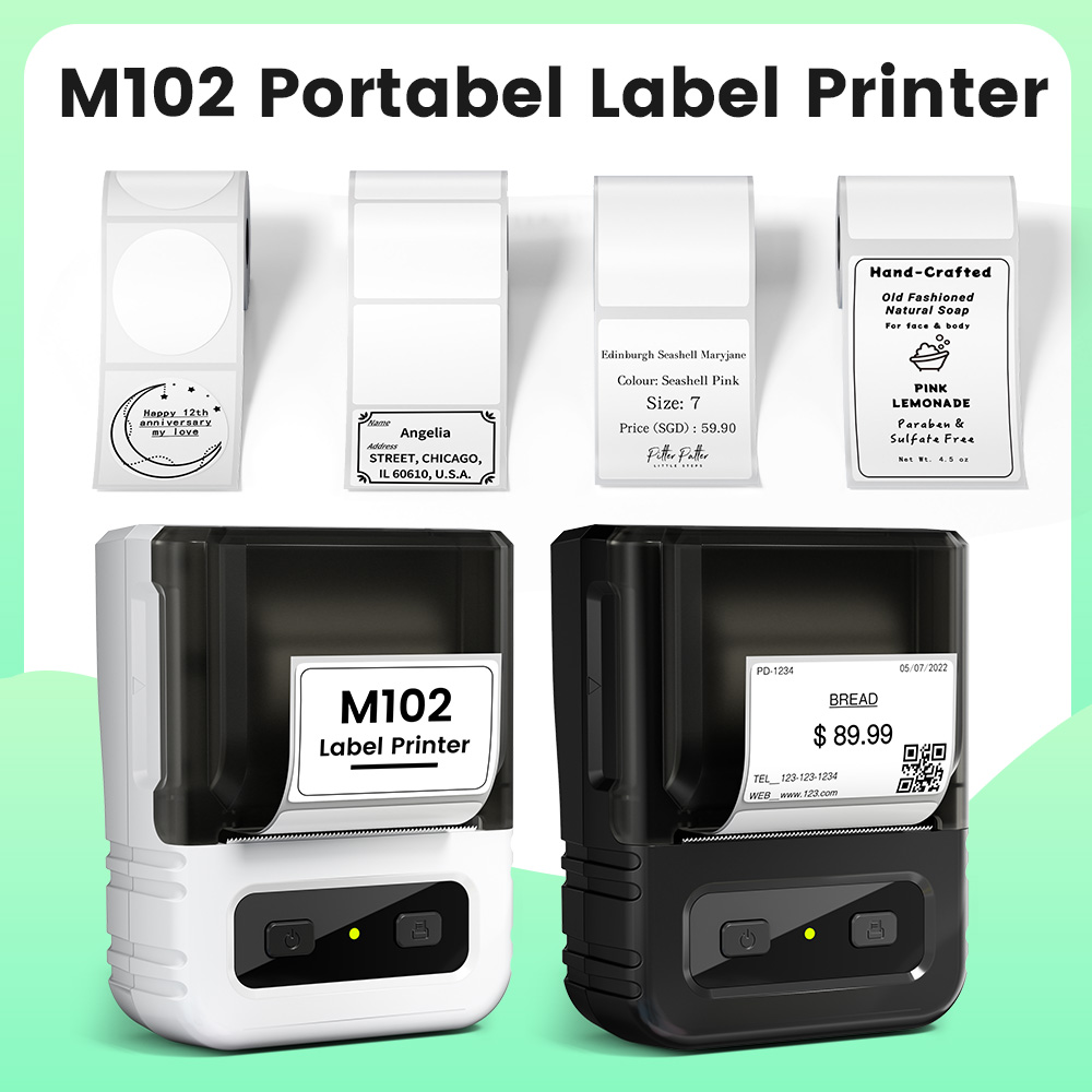 Sticker Label Template - Mini impresora de etiquetas de 20-50mm,