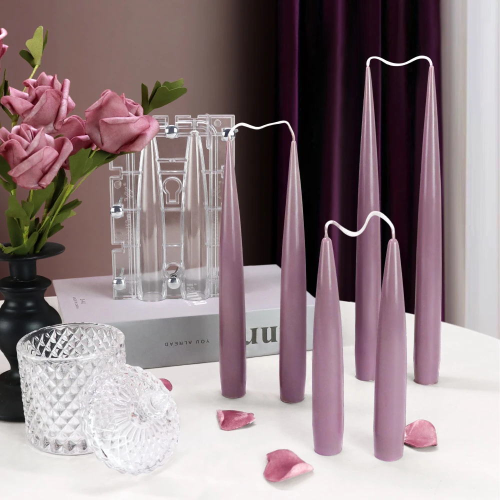 Candle Making Supplies For Beginners - Vela de columna de doble punta,