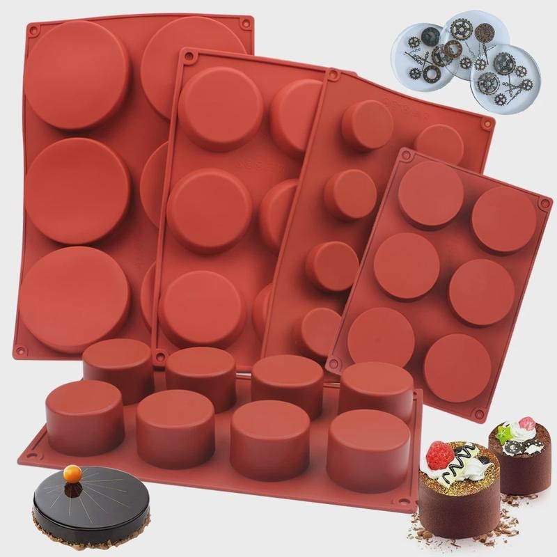 Candle Making Supplies For Beginners - Molde Redondo de Silicona para Jabón,