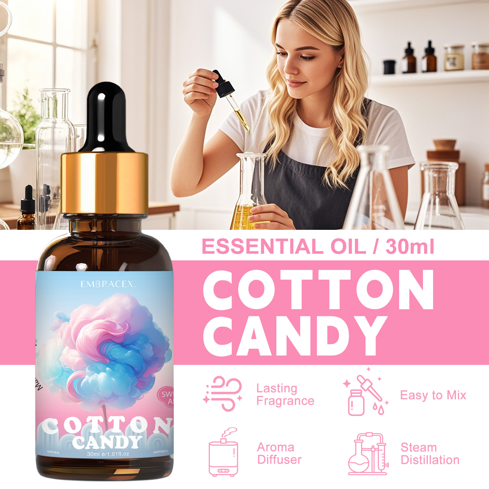 Aceite Esencial de Algodón de  - Candle Supplies Fragrance Oil reseña y precio