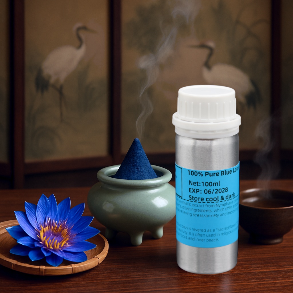 Aceite aromático de loto azul  - Candle Supplies Fragrance Oil reseña y precio
