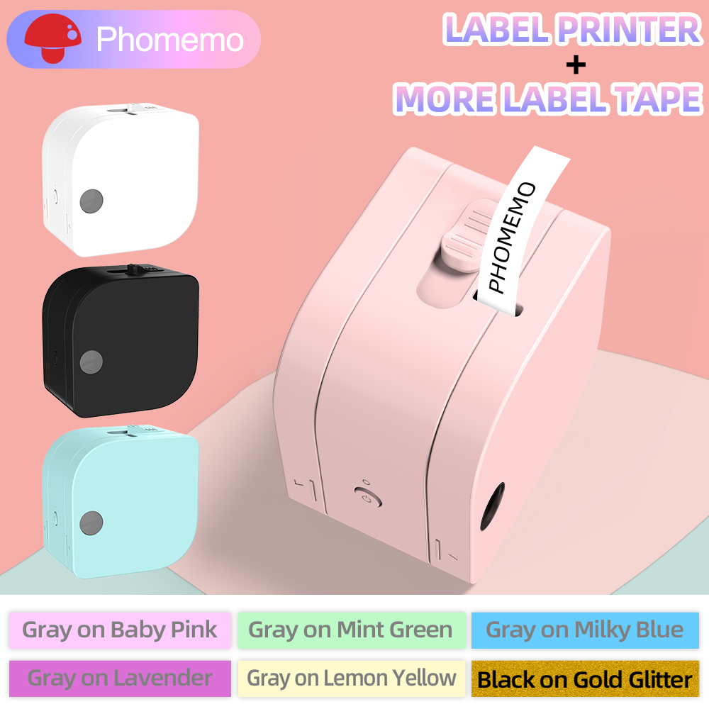 Impresora térmica portátil P12 - Sticker Label Template reseña y precio