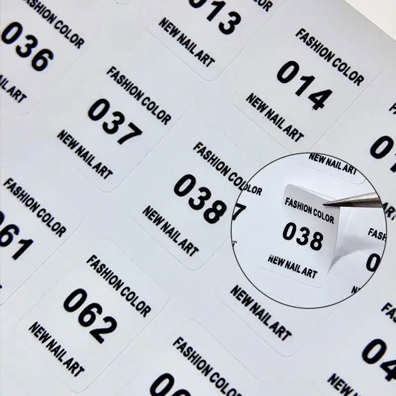 NO.1-240 Etiqueta adhesiva de  - Sticker Label Template reseña y precio