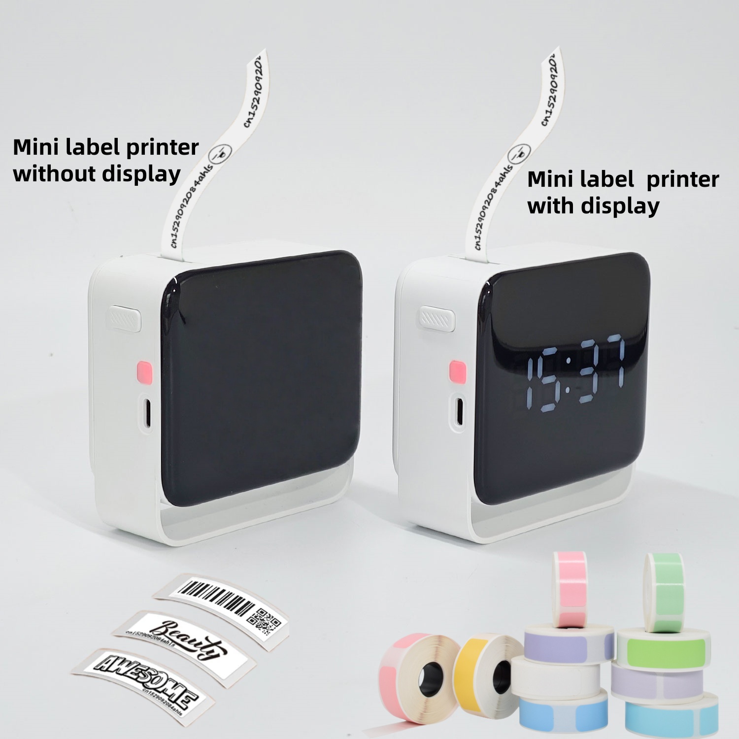 Etiquetadora con rollo de pape - Sticker Label Template reseña y precio
