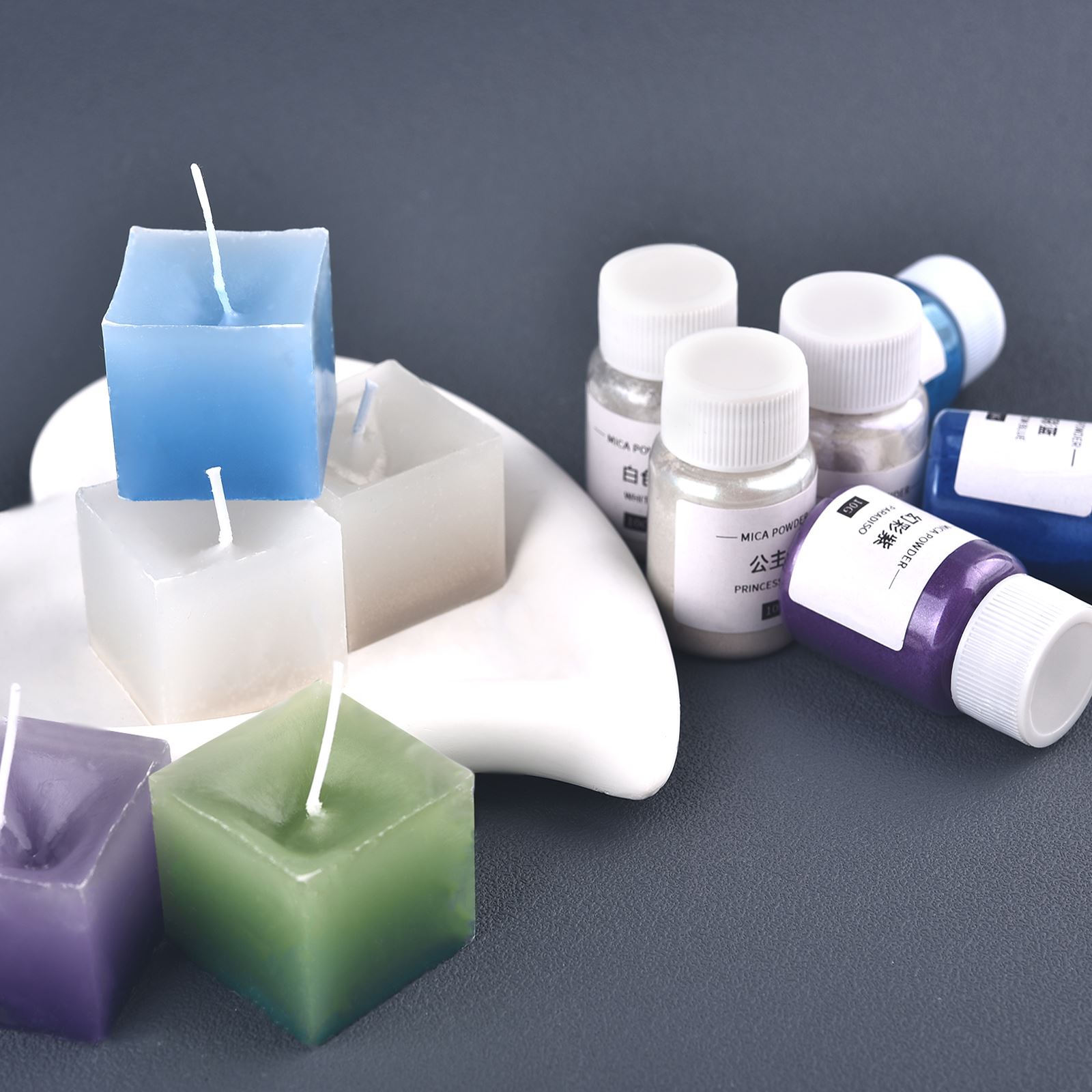 Agente para colorear velas, po - Candle Making Supplies For Beginners reseña y precio